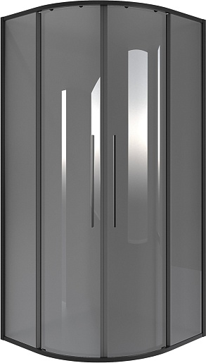 Niagara Душевой уголок Nova 80x80 NG-2825-34BLACK – фото-1